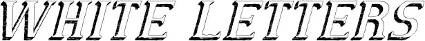White Letters