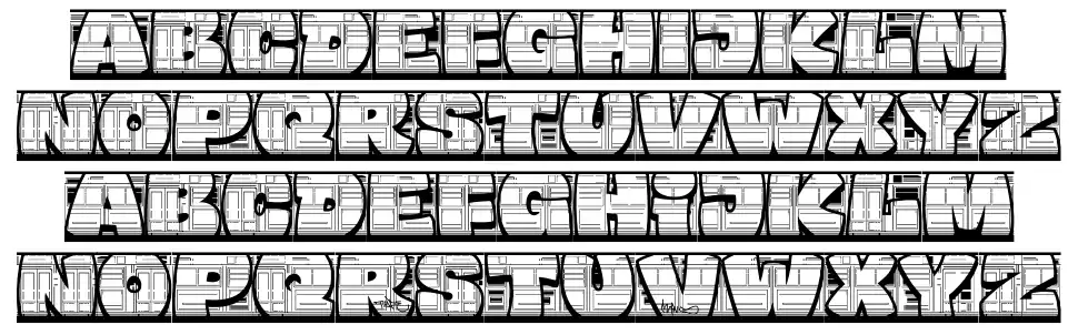 Wholecarfont specimens