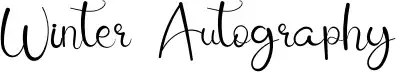 Winter Autography