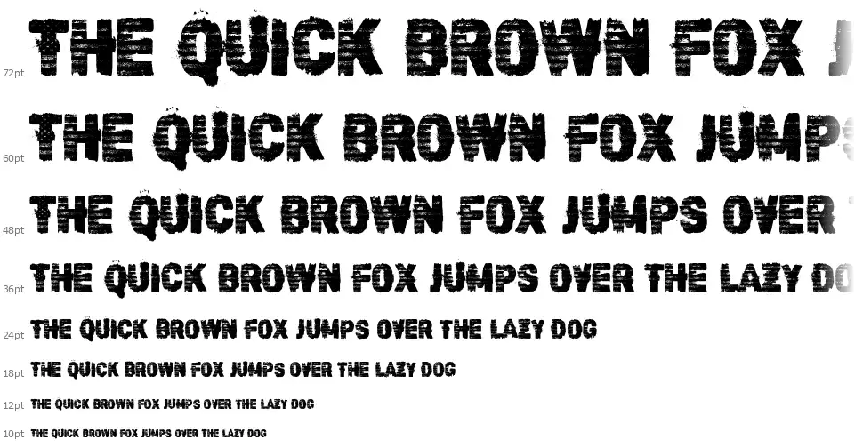 Winter Revolutionfont waterfall