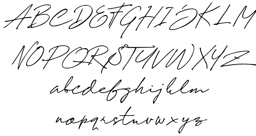 Wish Goodfont specimens