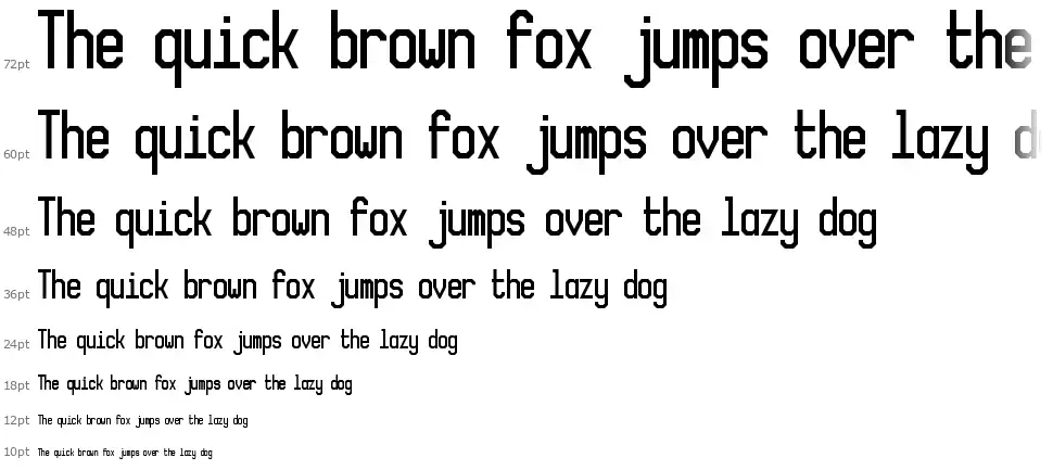 XLMonoAltfont waterfall