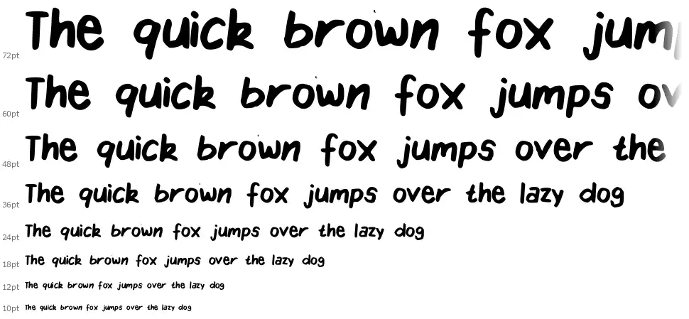 Yearbookfont waterfall