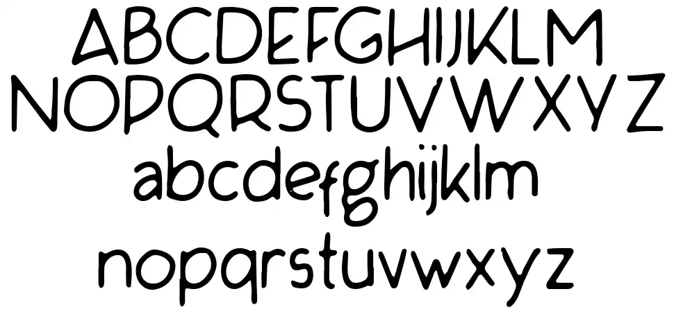 Yillhandfont specimens