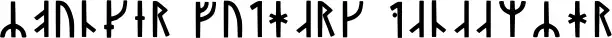 Younger Futhark Danaamyhr